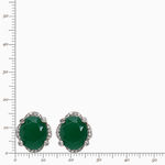 серебряные серьги с цирконом  59053958